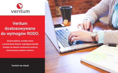 Veritum dostosowywane do wymogów RODO