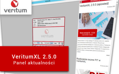 Witamy w panelu z aktualnościami Veritum!