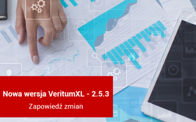 VeritumXL 2.5.3 – zapowiedź zmian