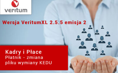 Veritum 2.5.5 emisja 2 – Płatnik – zmiana struktury pliku wymiany