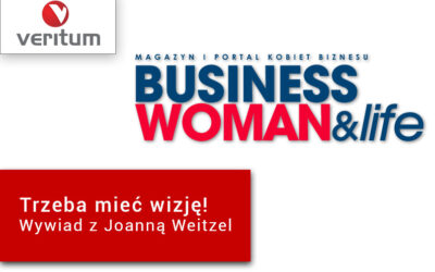 Trzeba mieć wizję! – wywiad z prezes Joanną Weitzel o unikalności Veritum, systemu dla transportu