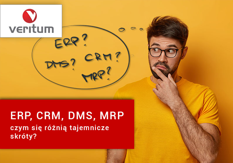 Czym się różni ERP od CRM, DMS czy MRP? – wyjaśniamy