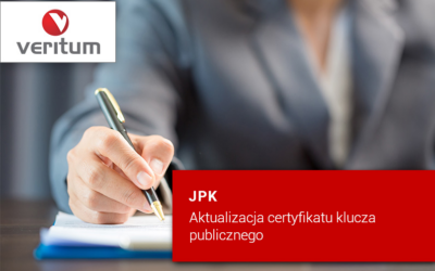 Aktualizacja certyfikatu klucza publicznego JPK – ważna zmiana od 18.07.2025